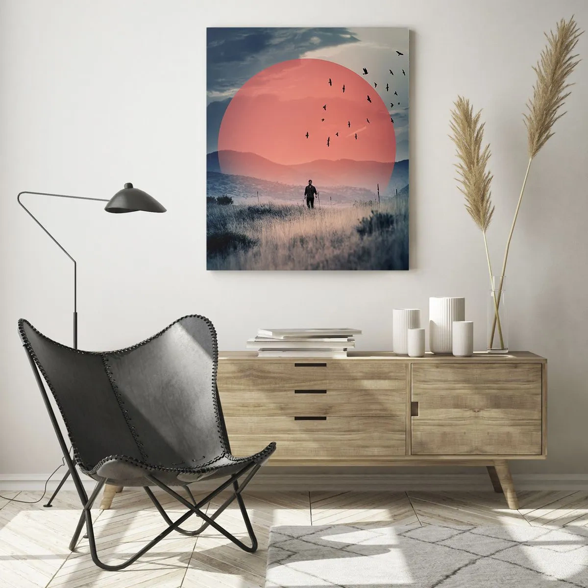 Obraz na skle - Vo svojom živle - 50x70 cm