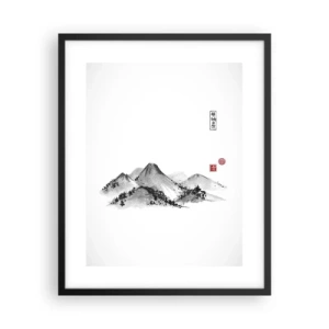 Plagát v čiernom ráme - Za hranicou vzdialenosti - 40x50 cm