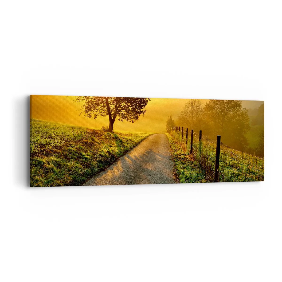 Obraz na plátne - Medové popoludnie - 90x30 cm