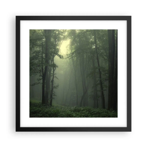 Plagát v čiernom ráme - Než sa prebudí - 40x40 cm