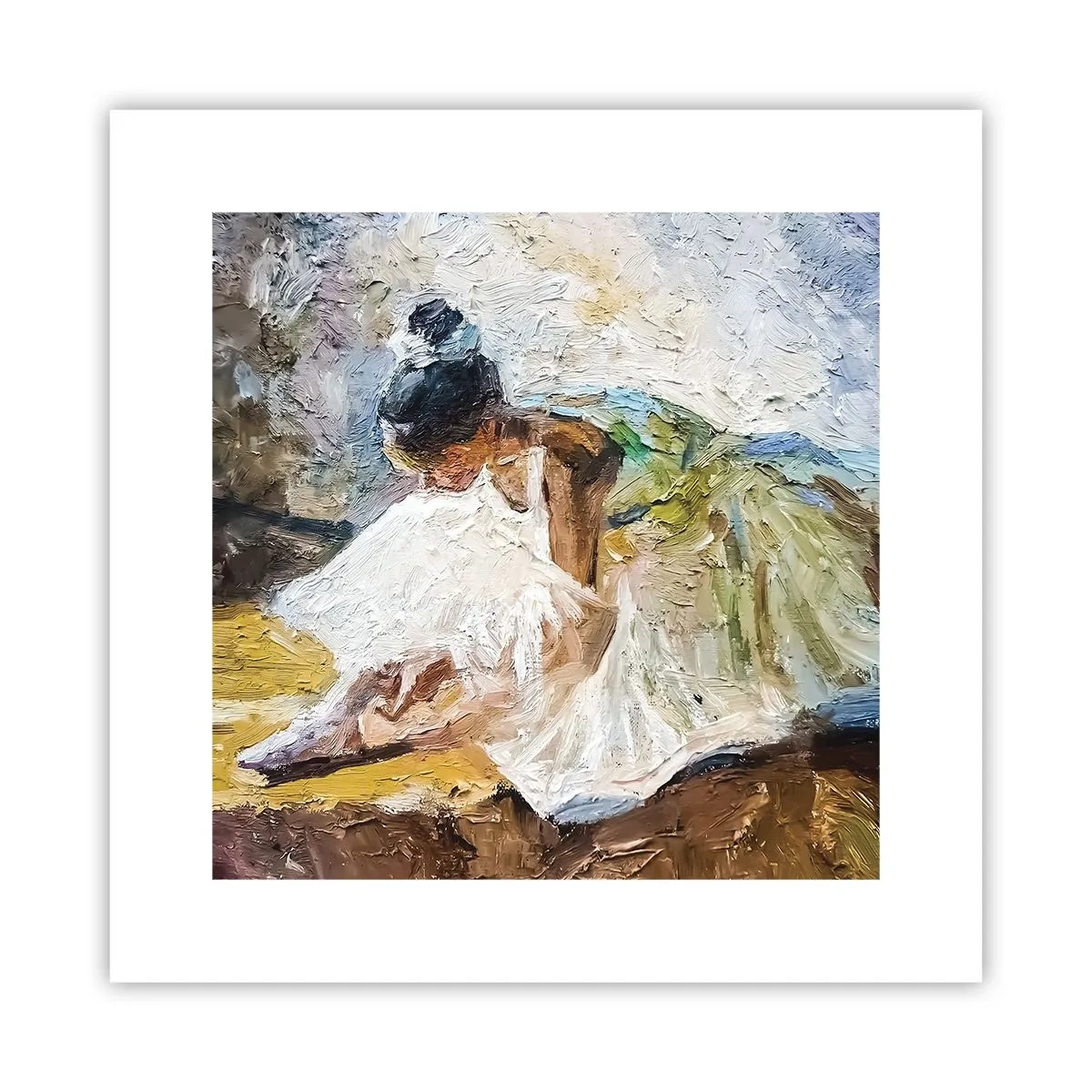 Plagát - Z Degasovho obrazu - 30x30 cm