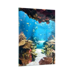 Obraz na skle - Ani vo sne ťa to nenapadlo - 50x70 cm