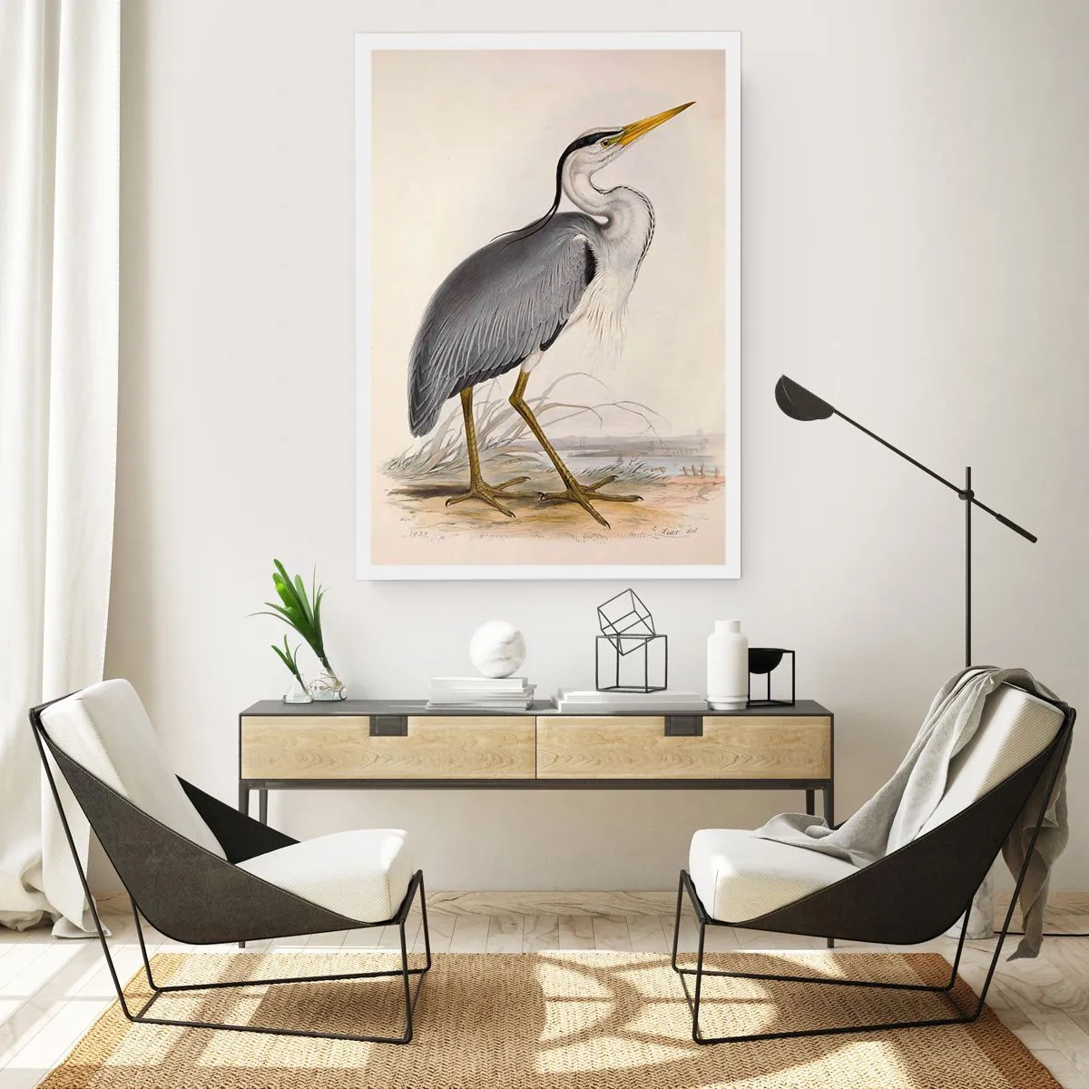 Plagát - Pôvab volavky - 70x100 cm