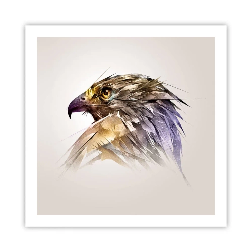 Plagát - Portrét bojovníka - 60x60 cm