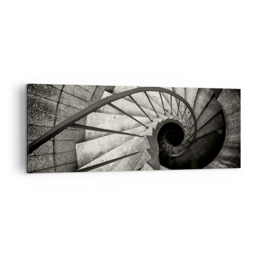 Obraz na plátne - Hore po schodoch, dole po schodoch - 140x50 cm