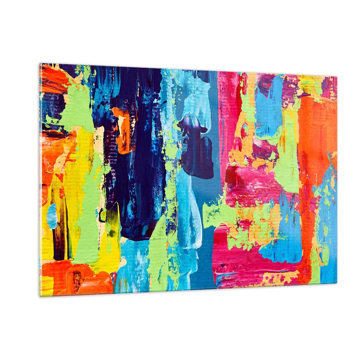 Obraz na skle - Život je krásny! - 120x80 cm