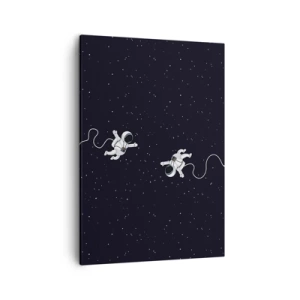 Obraz na plátne - Kozmický tanec - 50x70 cm