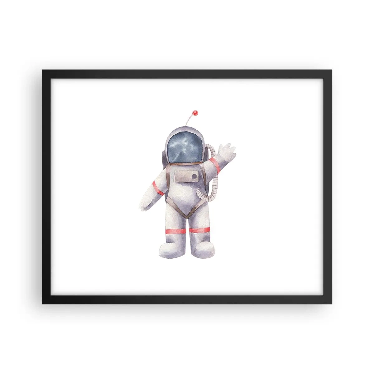 Plagát v čiernom ráme - Tak zatiaľ! - 50x40 cm