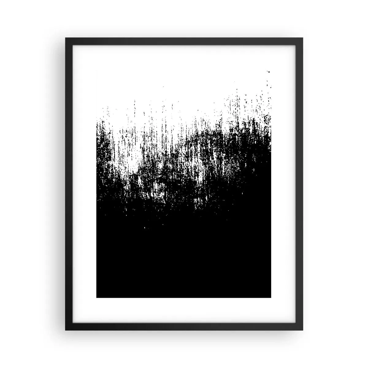 Plagát v čiernom ráme - Víťazom sa stáva... - 40x50 cm