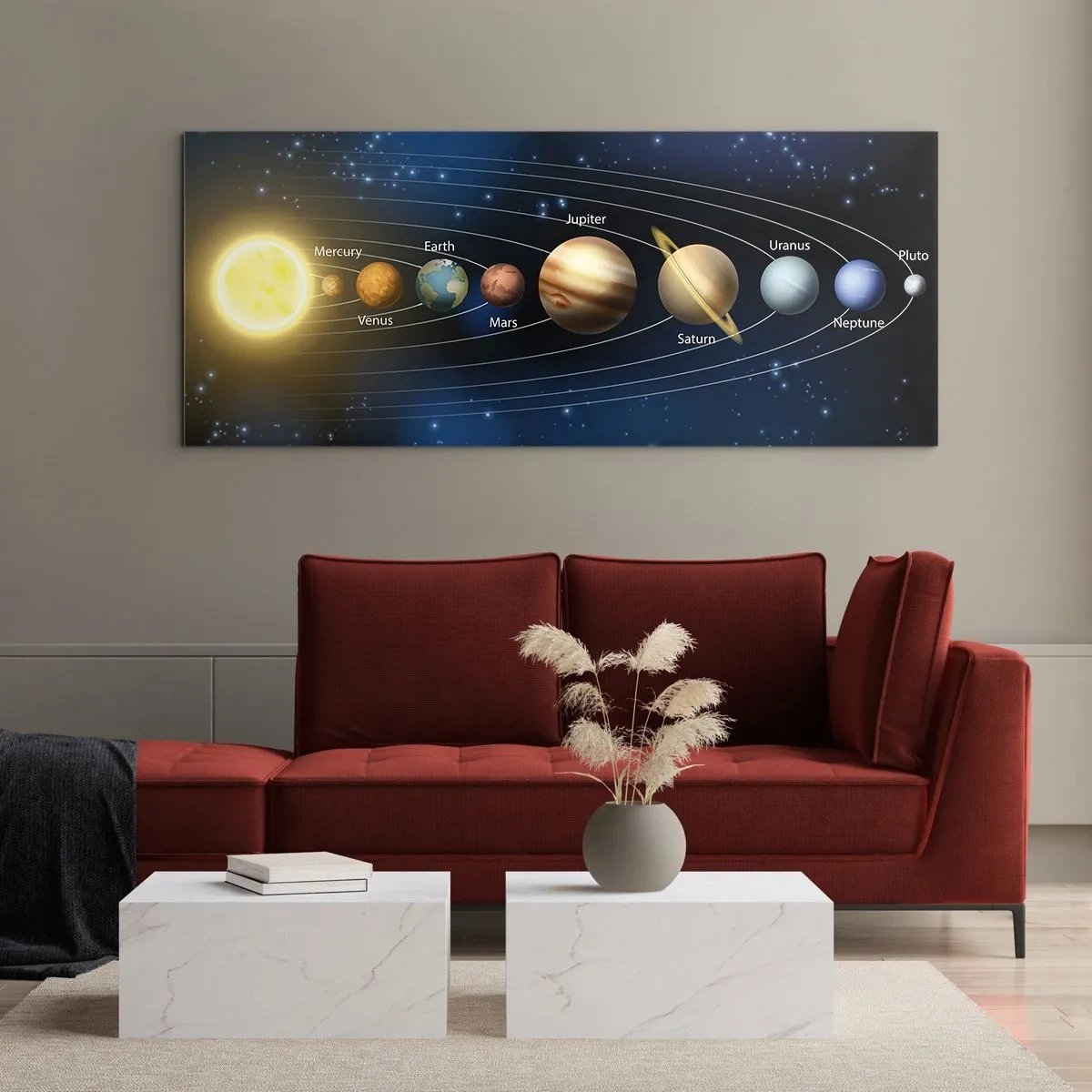 Obraz na skle - Jedna z desiatich - 120x50 cm