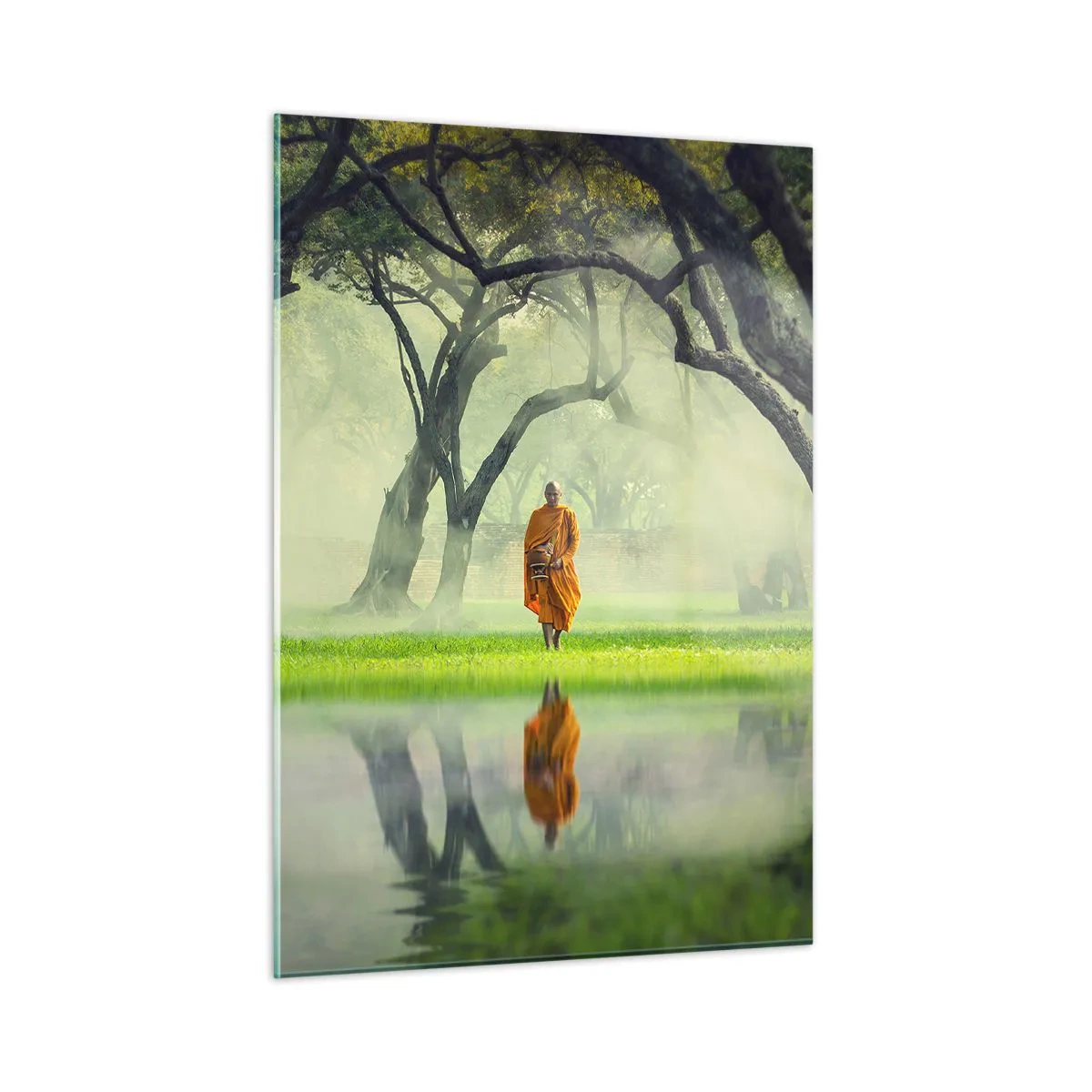 Obraz na skle - Na ceste k osvieteniu - 50x70 cm