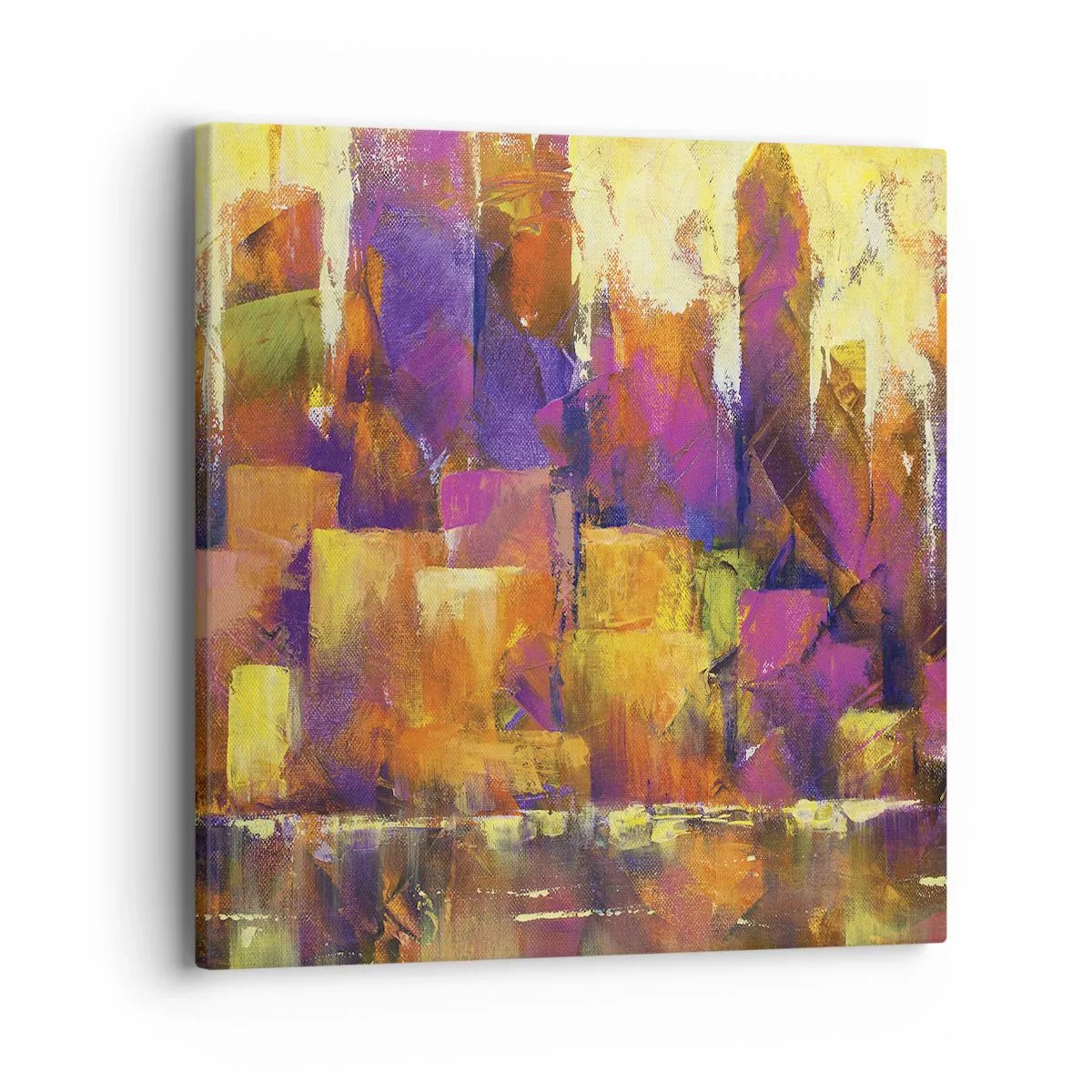 Obraz na plátne - Metropolitná kompozícia - 40x40 cm