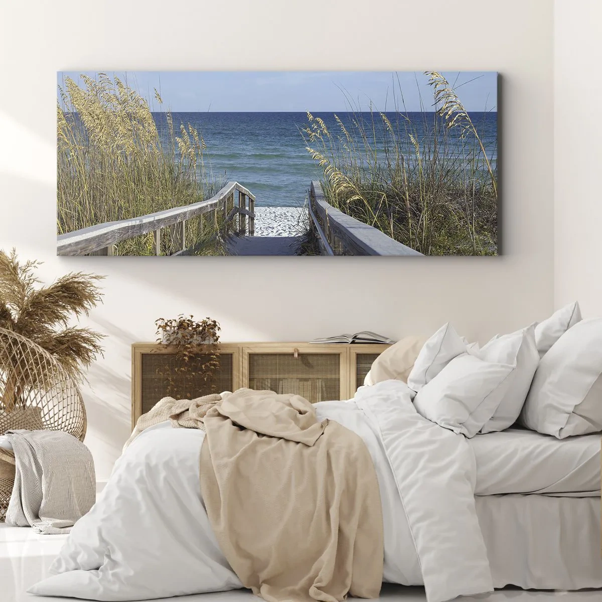 Obraz na plátne - Na slnku, vo vetre - 100x40 cm