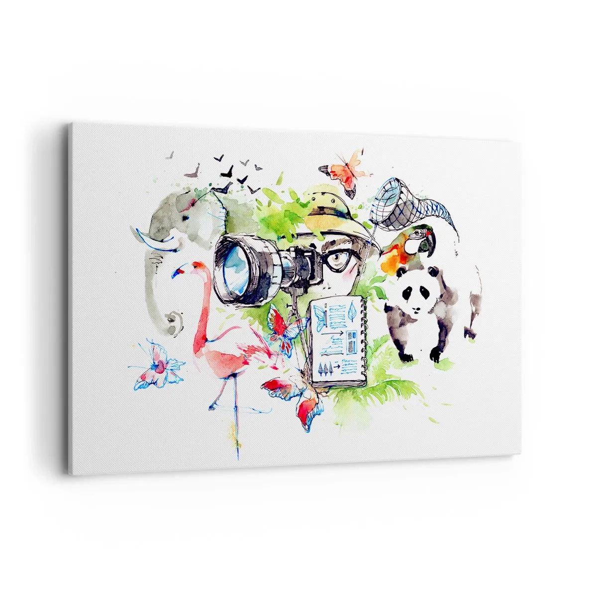 Obraz na plátne - Objektívom cestovateľa - 120x80 cm