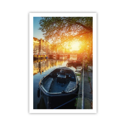 Plagát - Ráno v Amsterdame - 61x91 cm