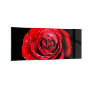 Obraz na skle - To je práve láska - 100x40 cm