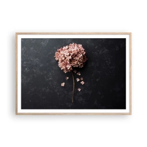 Plagát v ráme zo svetlého duba - Skutočne romantické znamenie - 100x70 cm