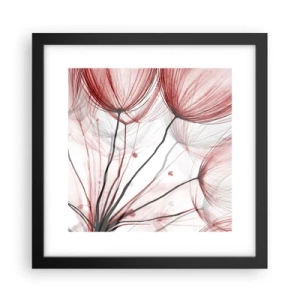 Plagát v čiernom ráme - Pred odletom - 30x30 cm