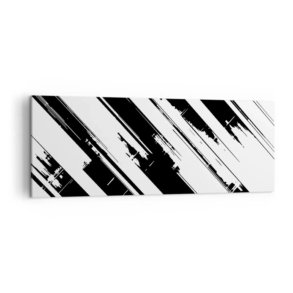 Obraz na plátne - Intenzívna a dynamická kompozícia - 140x50 cm