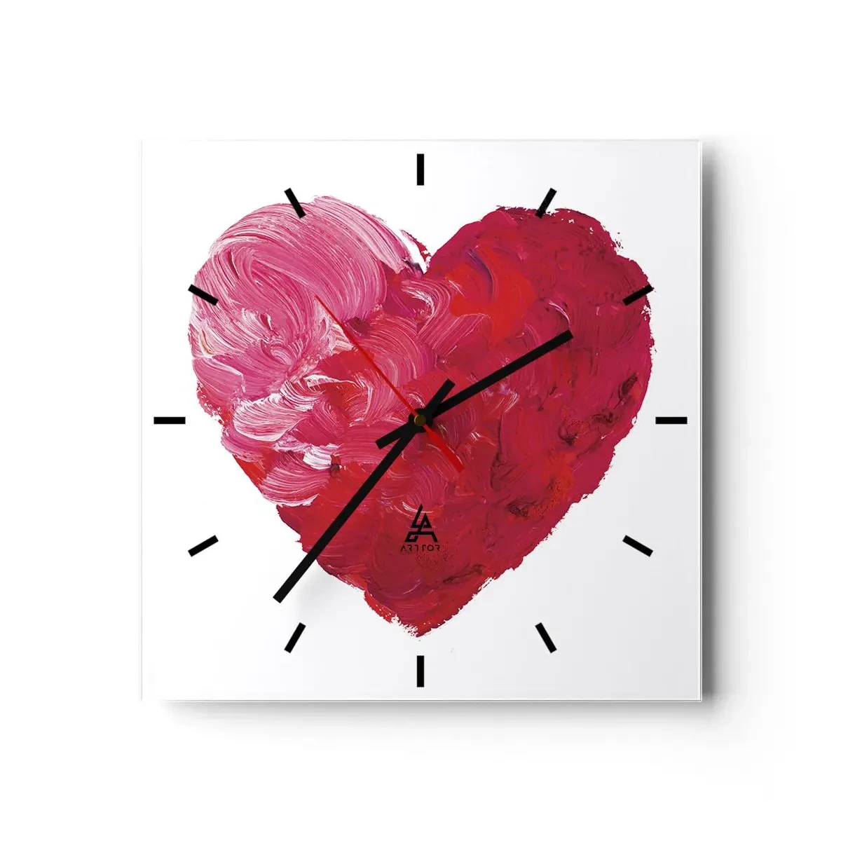 Nástenné hodiny - All you need is love - 40x40 cm