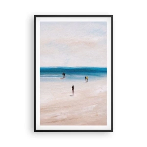 Plagát v čiernom ráme - Prirodzená potreba - 61x91 cm