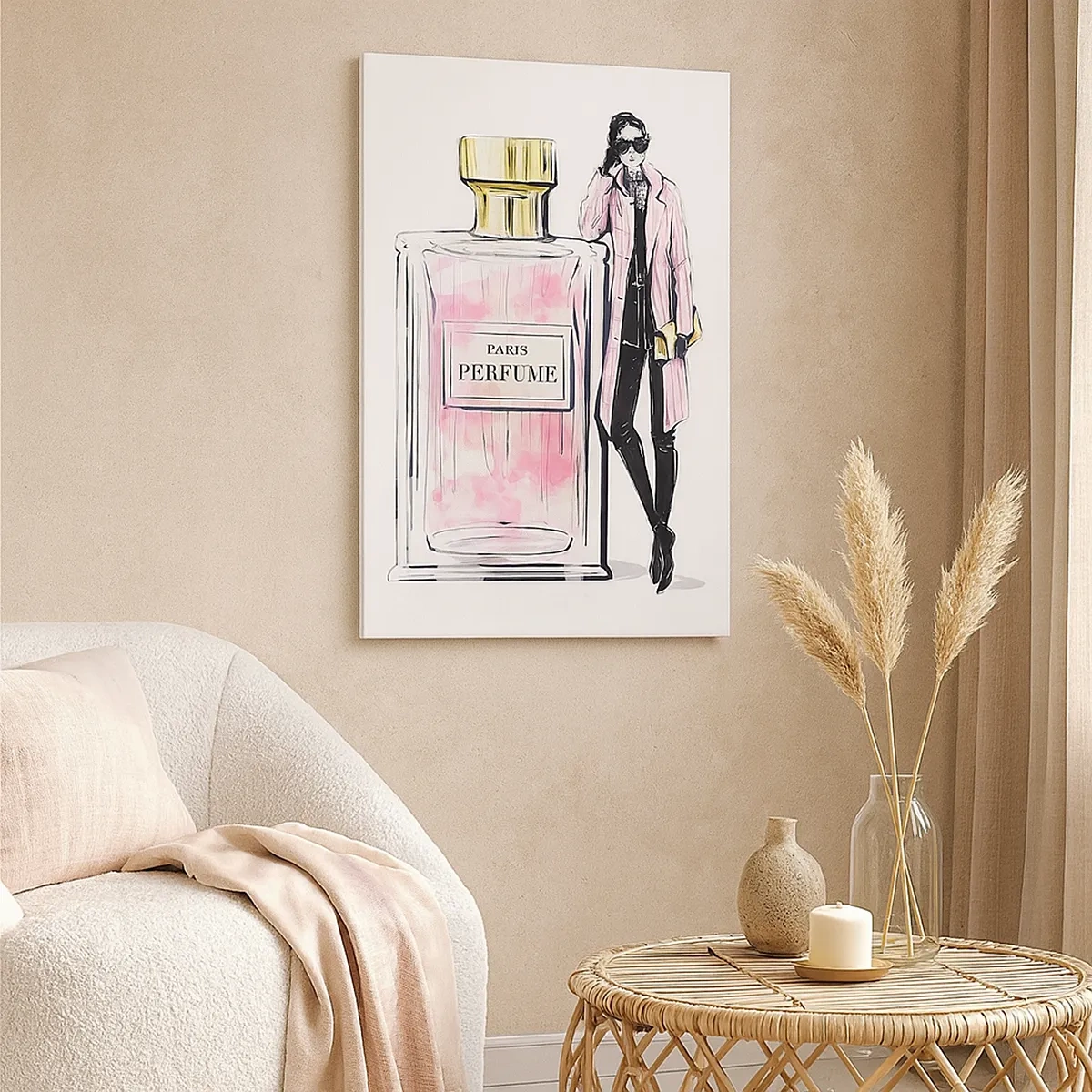 Obraz na plátne - Parížska zmyselnosť - 50x70 cm