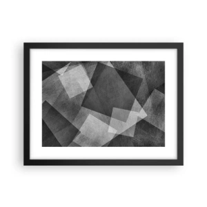 Plagát v čiernom ráme - Odveký symbol trvalosti a poriadku - 40x30 cm