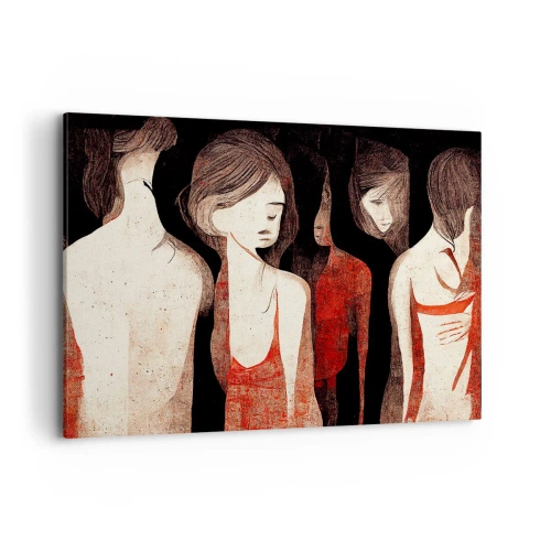 Obraz na plátne - Madony z temnoty - 120x80 cm