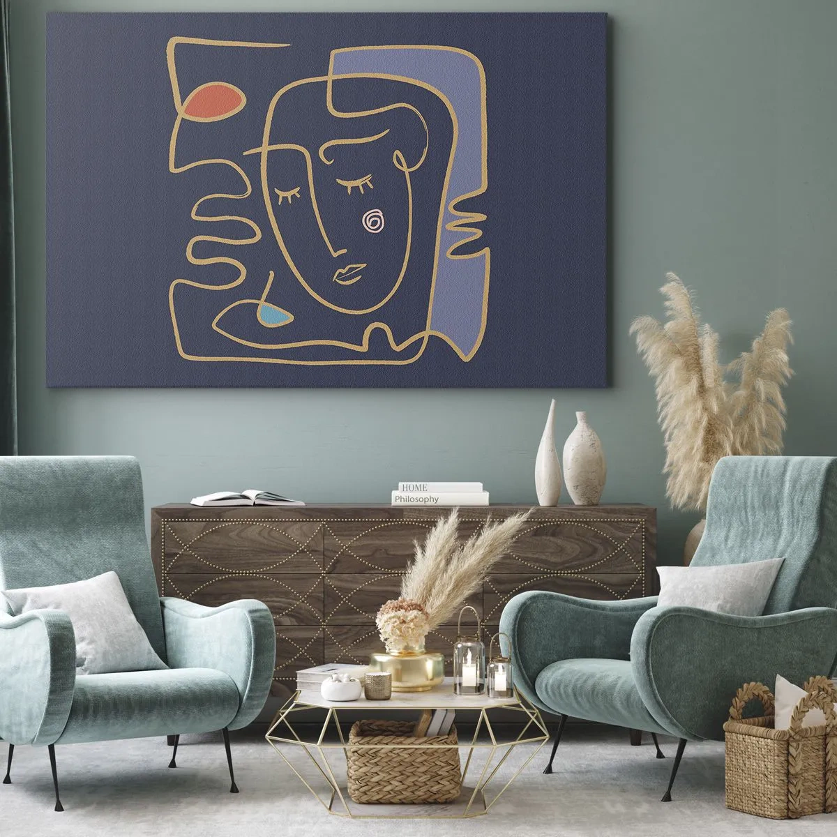 Obraz na plátne - V zádumčivosti - 120x80 cm