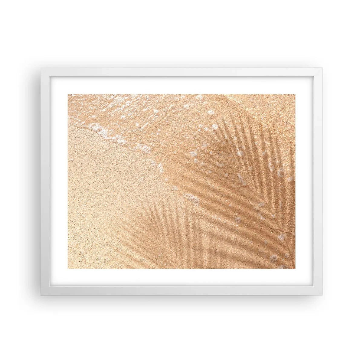 Plagát v bielom ráme - Tieň horúceho leta - 50x40 cm