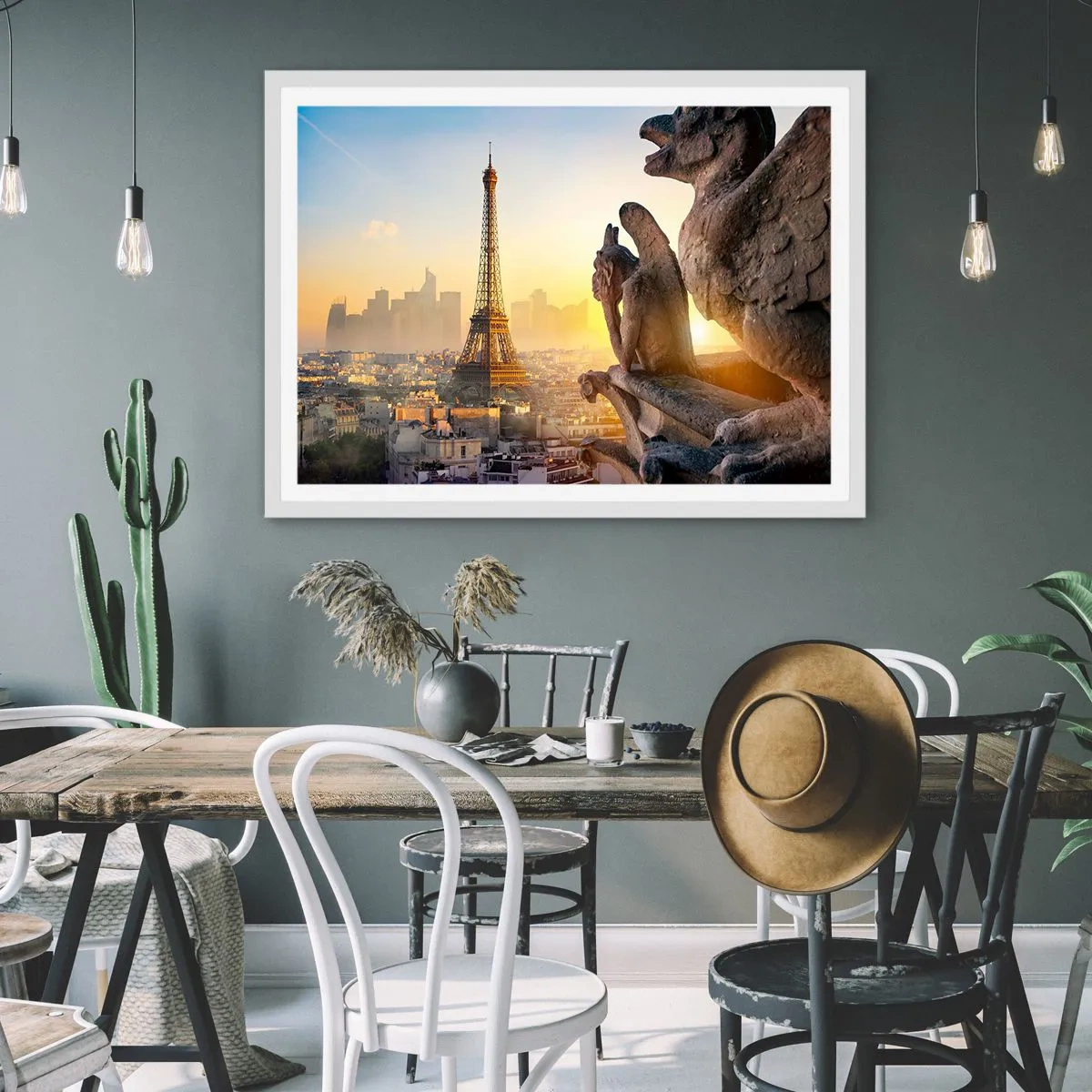 Plagát v bielom ráme - Veľa sa zmenilo… - 70x50 cm