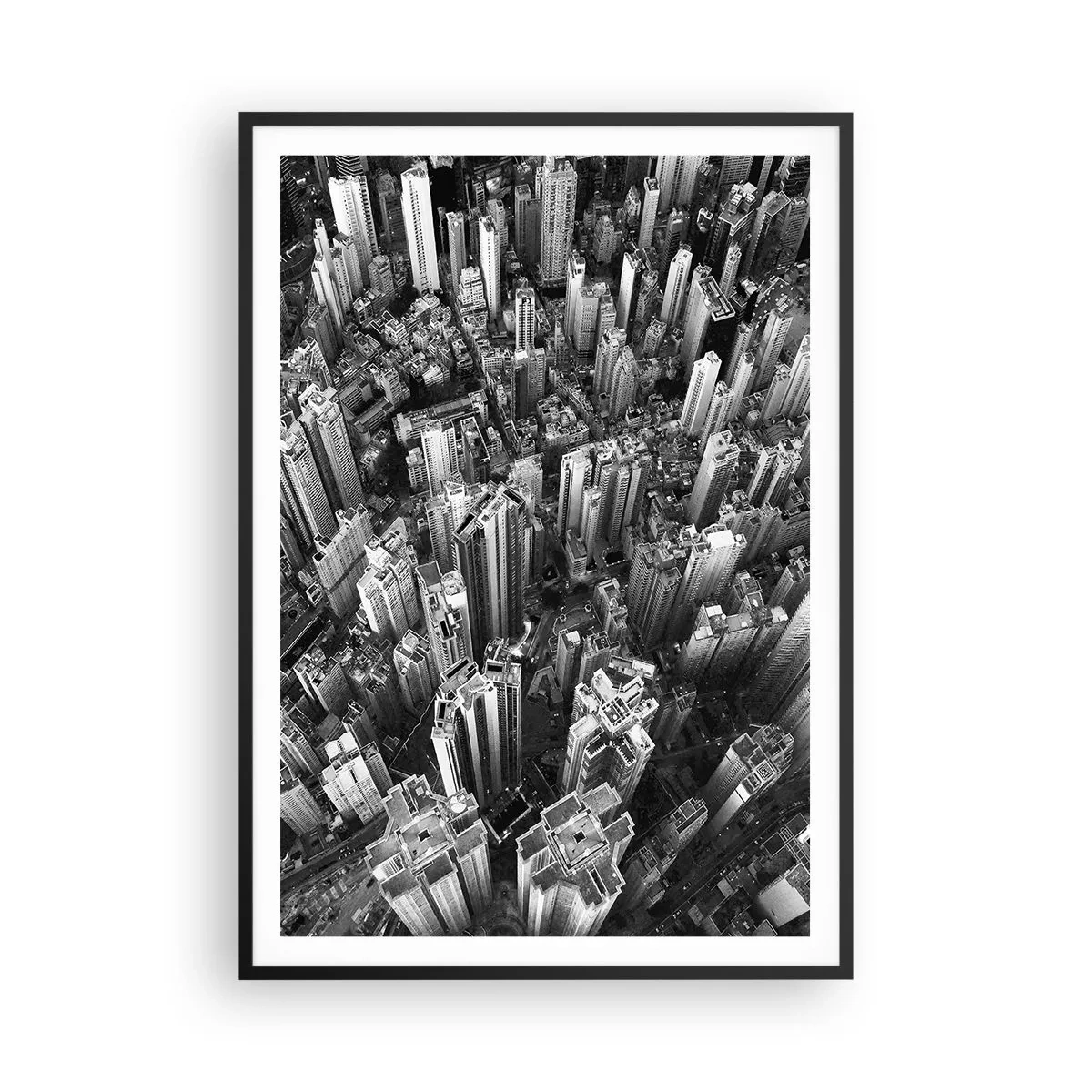 Plagát v čiernom ráme - Stále vyššie a vyššie - 70x100 cm