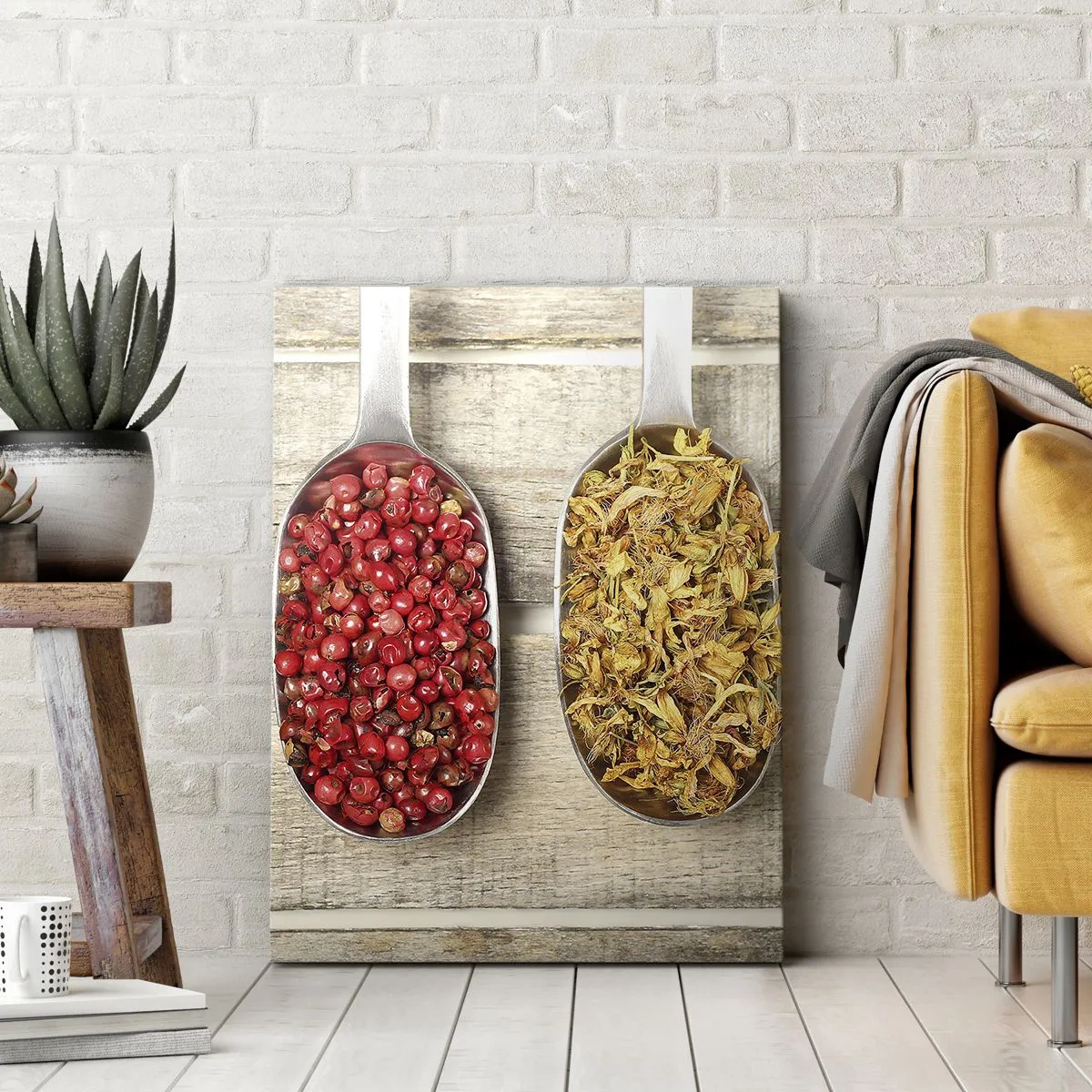 Obraz na plátne - Kuchynská mágia - 55x100 cm