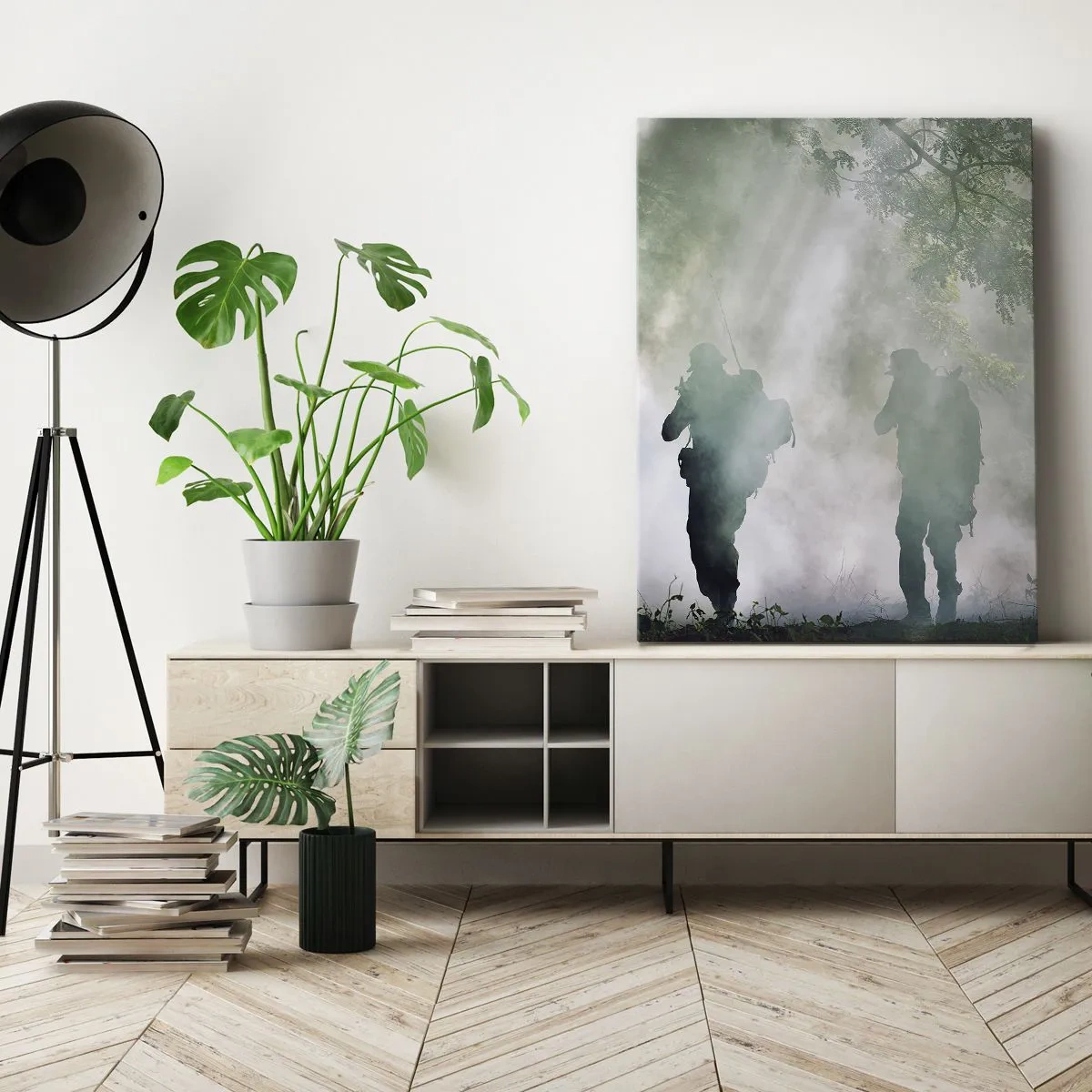Obraz na plátne - Jeden za všetkých… - 50x70 cm