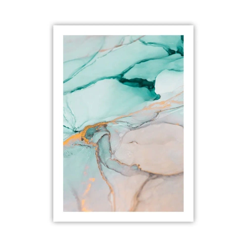 Plagát - Tanec tvarov a farieb - 50x70 cm
