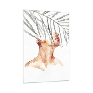 Obraz na skle - Vnímať tep trópov - 50x70 cm