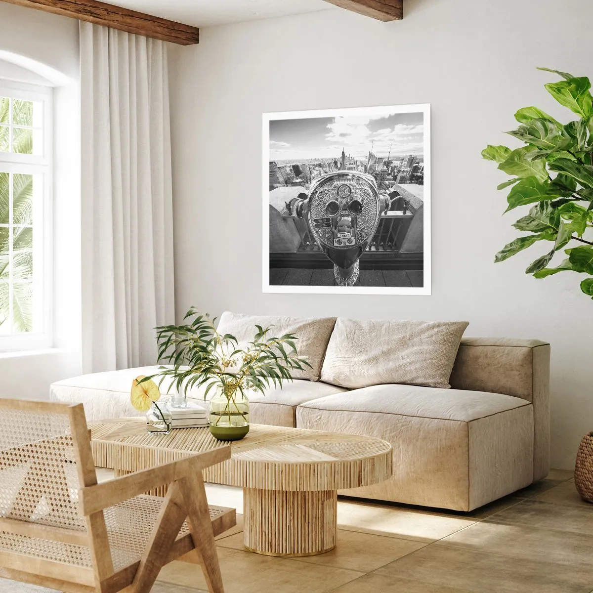 Plagát - Mesto nad mestami - 30x30 cm