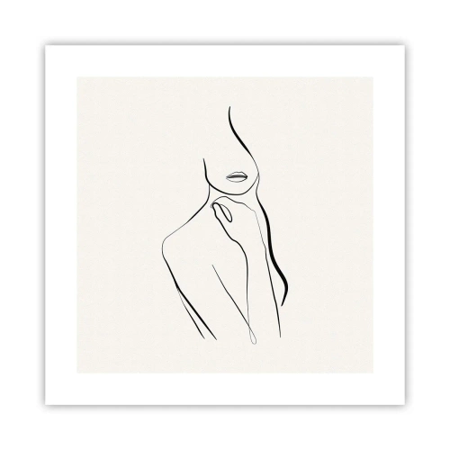 Plagát - Vlna melanchólie - 40x40 cm