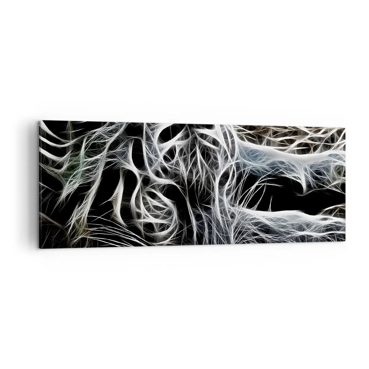 Obraz na plátne - Štúdia mačacej ľahkosti - 140x50 cm