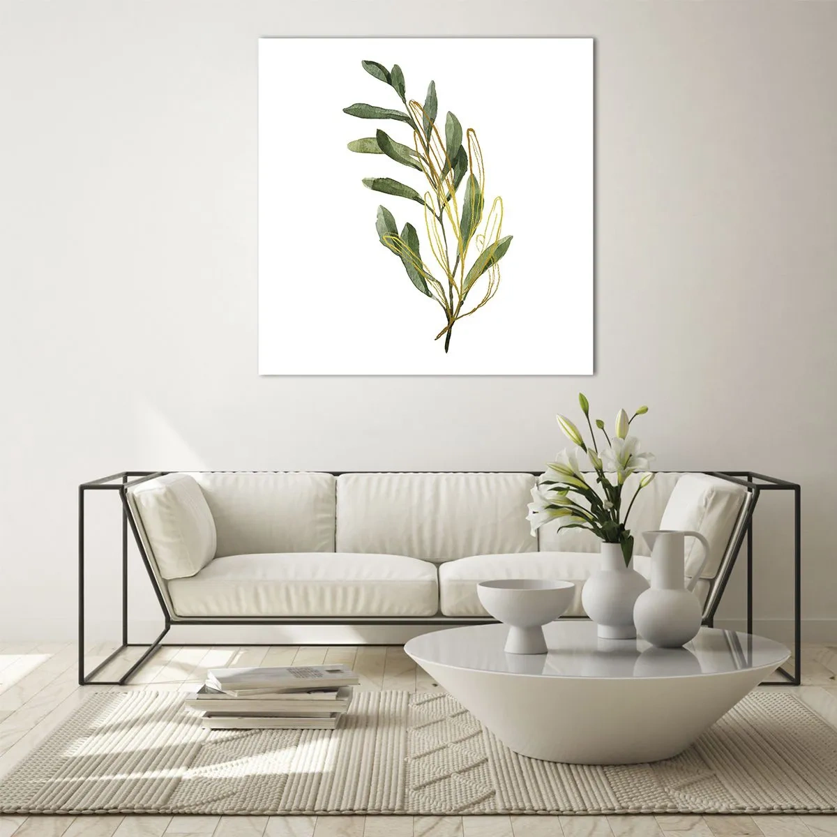 Obraz na skle - Všetko, čo je dobré - 40x40 cm