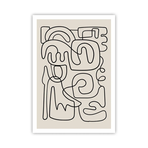 Plagát - Podľa stopy - 70x100 cm