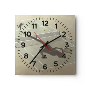 Nástenné hodiny - Dobývanie samého seba - 40x40 cm