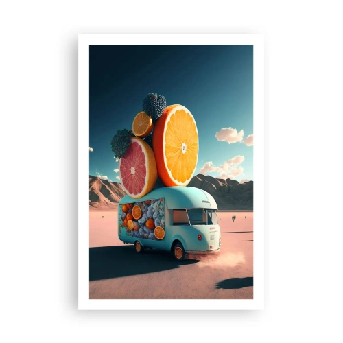 Plagát - Chuť prázdnin - 61x91 cm