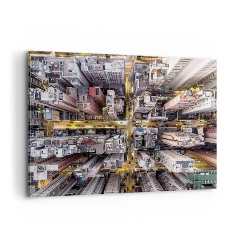 Obraz na plátne - Pozdrav z Hongkongu - 100x70 cm