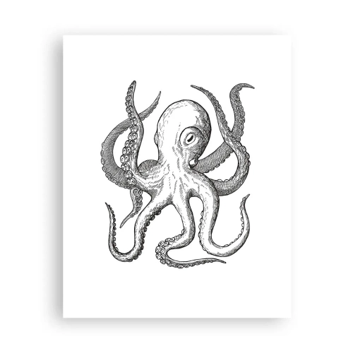 Plagát - Tancujúca s vlnami - 40x50 cm