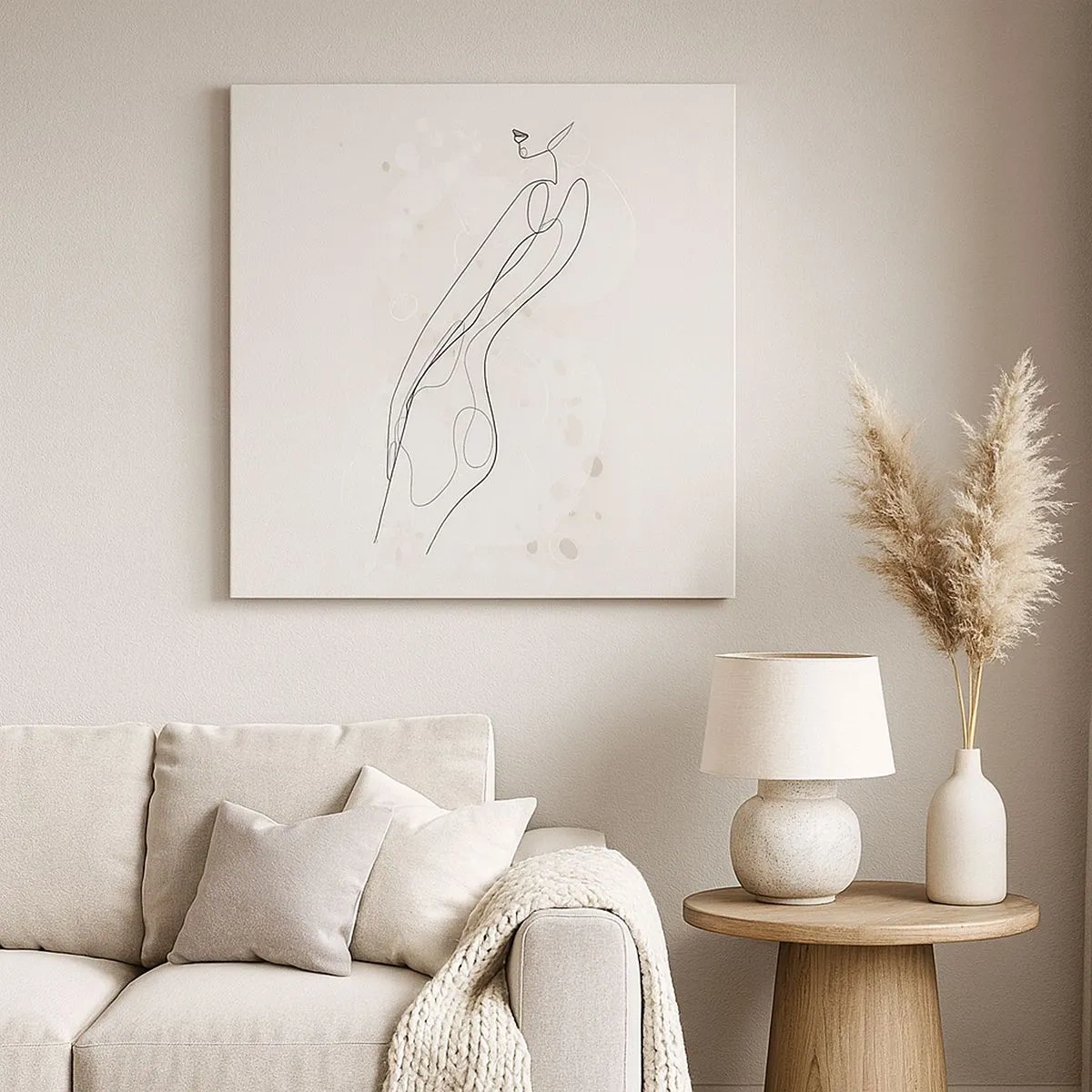 Obraz na plátne - Zablúdiť pohľadom - 30x30 cm