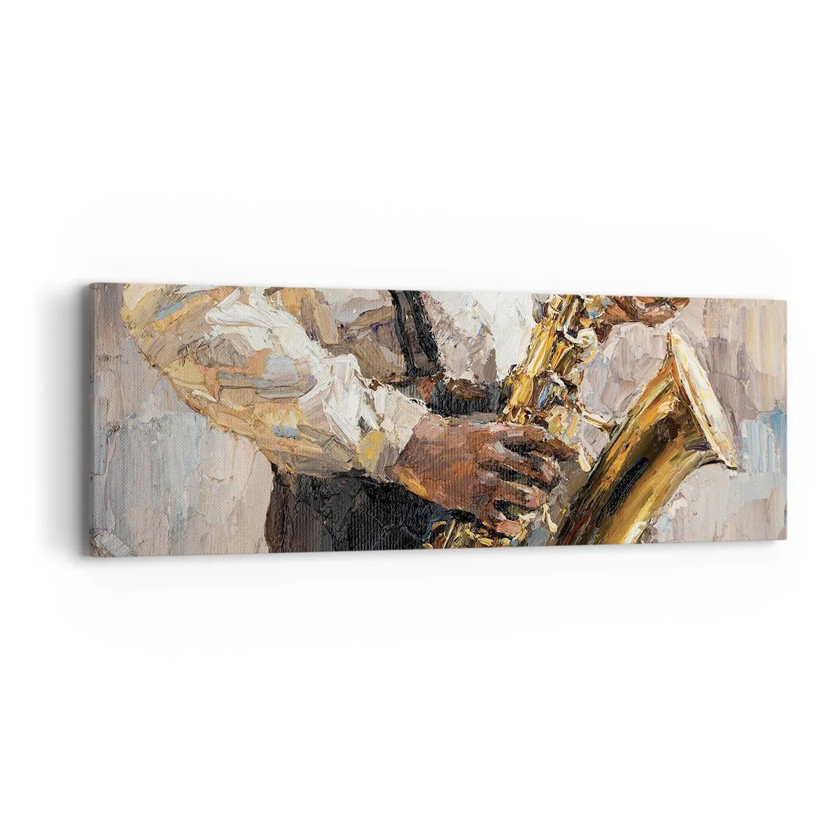 Obraz na plátne - Čas na sólovú hru - 90x30 cm