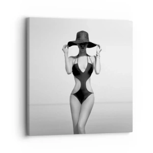 Obraz na plátne - Volám sa: Elegancia - 30x30 cm