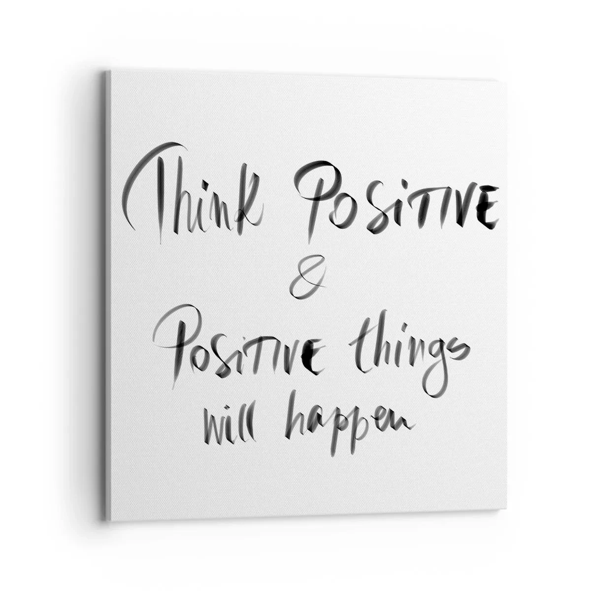 Obraz na plátne - Ako žiť? - 70x70 cm