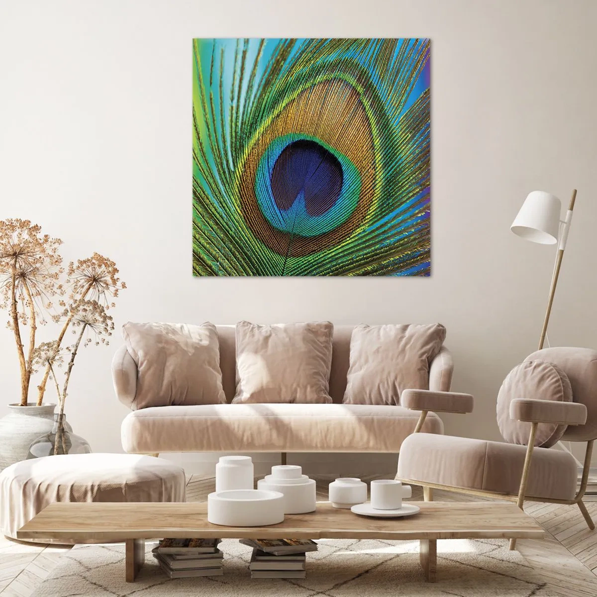 Obraz na plátne - Tvárou v tvár - 70x70 cm